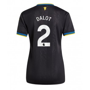 Manchester United Diogo Dalot #2 Replika Tredje Tröja Damer 2025-26 Kortärmad